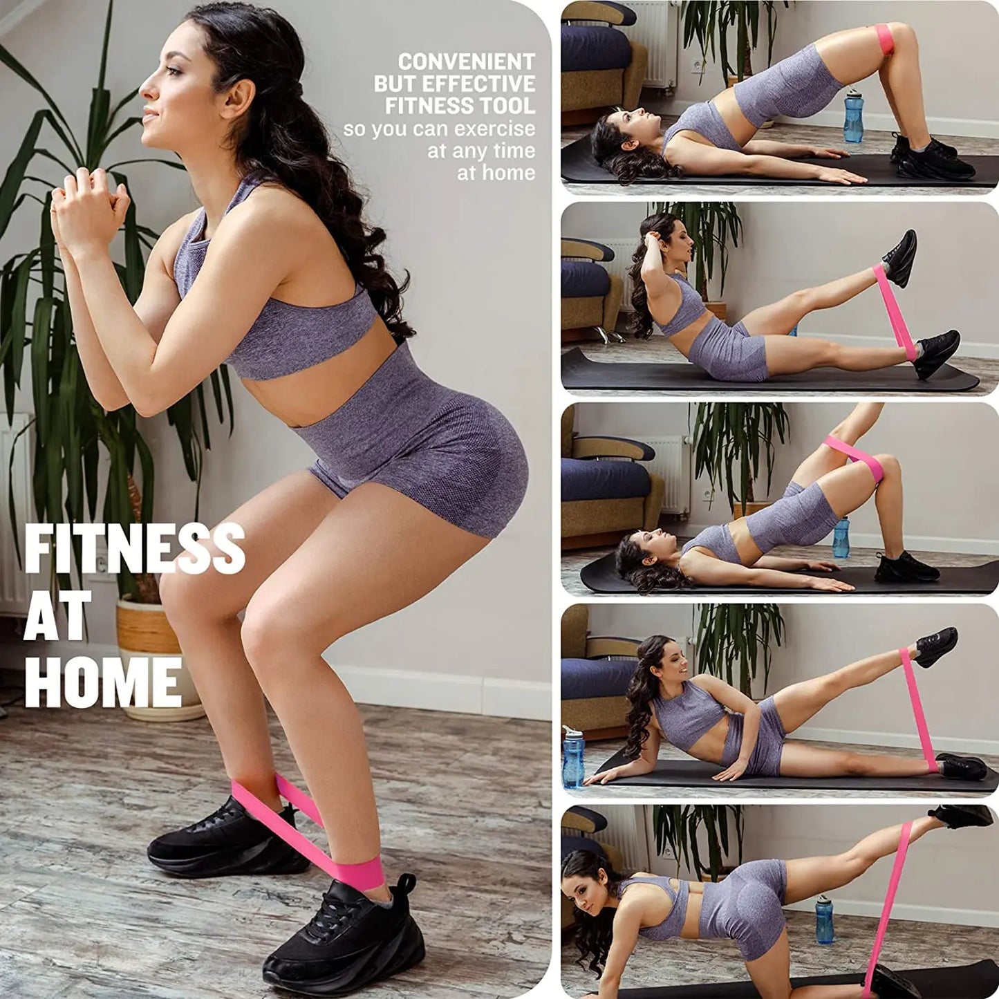 Bandes de Résistance Pro — Musculation & Stretching Tous Niveaux