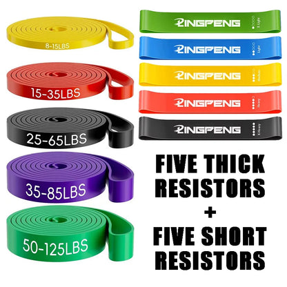 Bandes de Résistance Pro — Musculation & Stretching Tous Niveaux